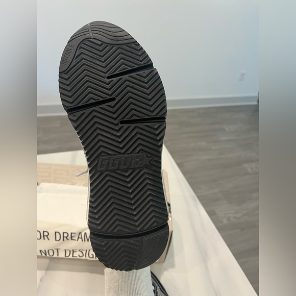 Golden Goose Women's Running Sole Glitter Suede Sneakers - Picture 7 of 7